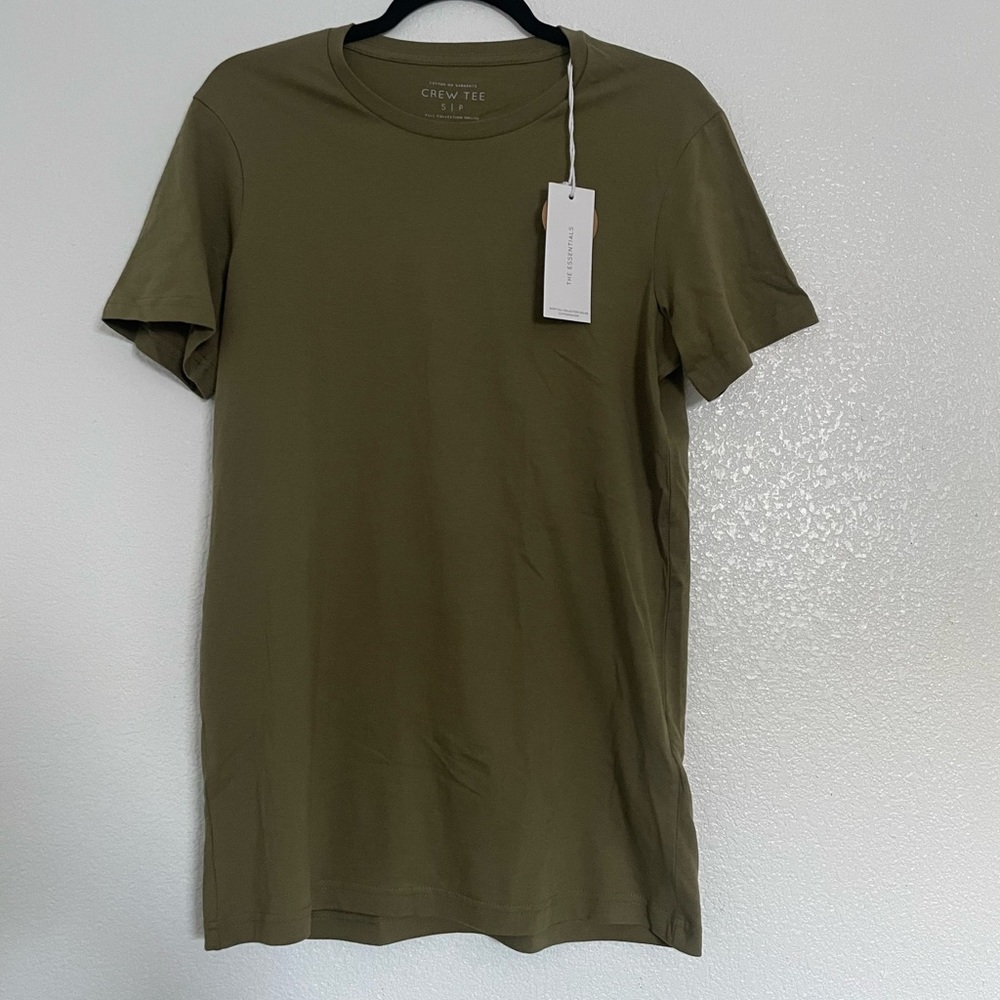 New Green Cotton On Crew Tee